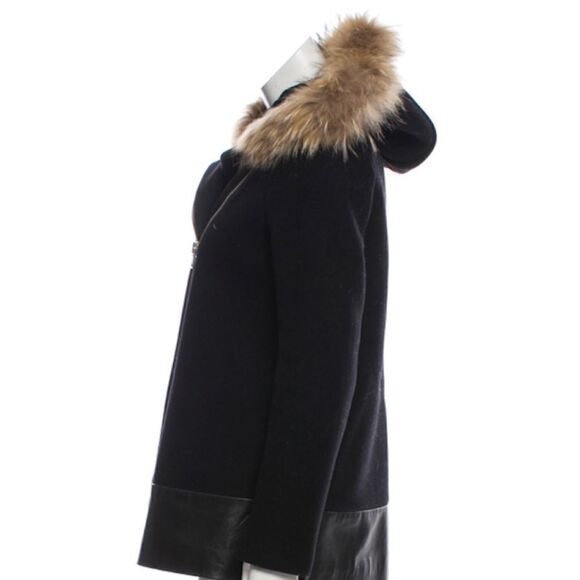 Sandro Wool Coat - Picture 2 of 7